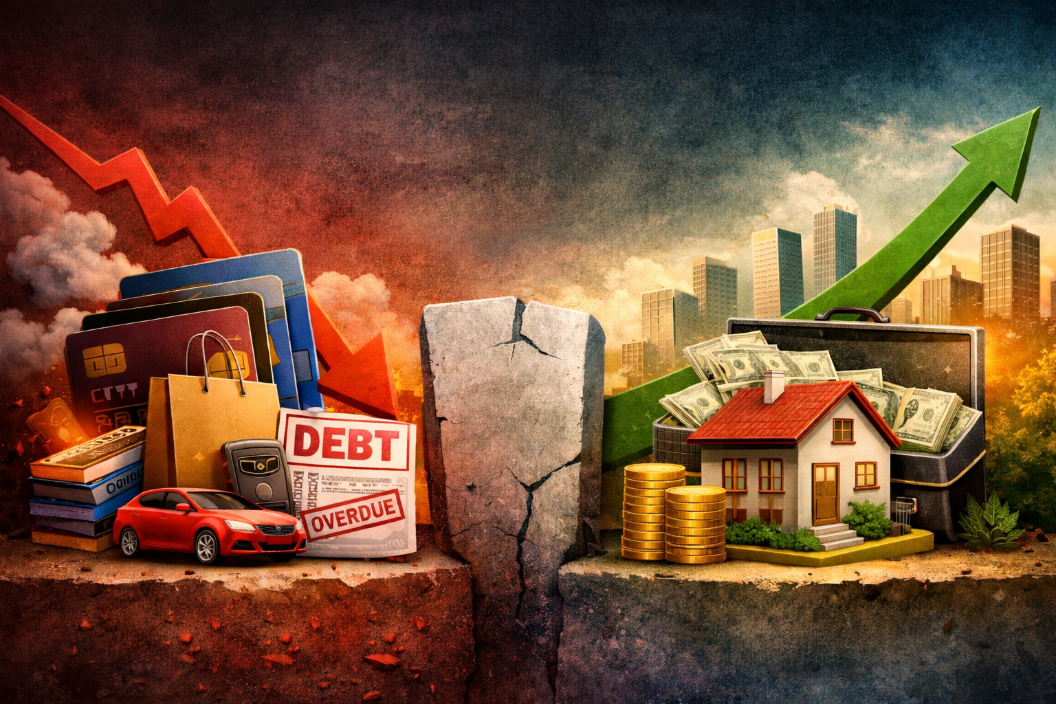 هل الديون تدمّرك أم تجعلك مليونيرًا؟